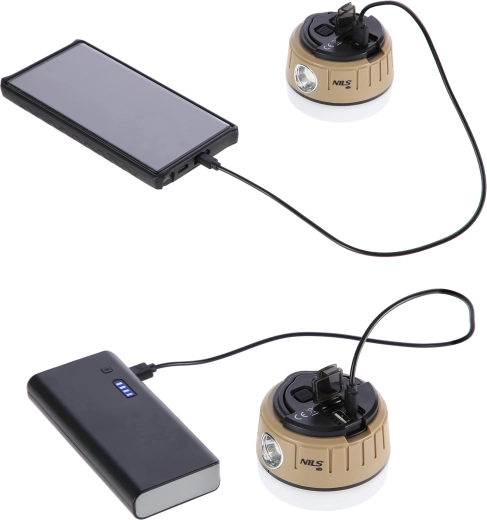 Polnjenje prek USB‑C in funkcija powerbank