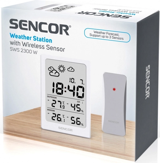 Expandable up to 3 sensors