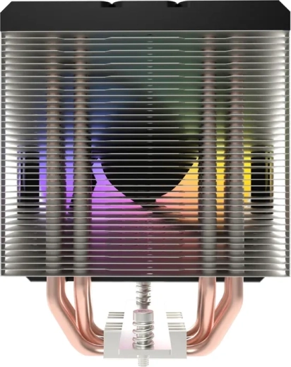 Powerful cooling with four heat pipes