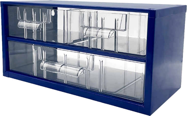 Kovinski organizator z predali 30,5 × 15 × 15,5 cm – TOKOZ