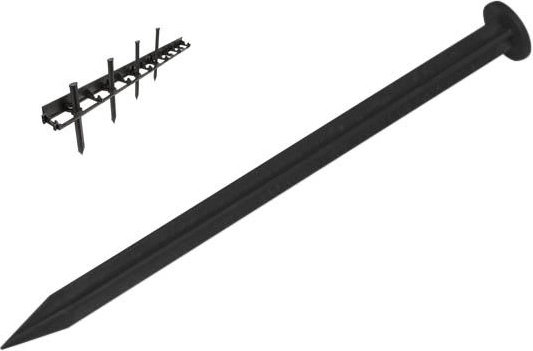 Plastični sidrnik za vrtne robnike 25 cm