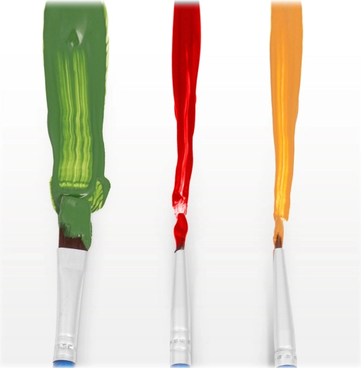 Komplet čopičev za detajle in velike ploskve