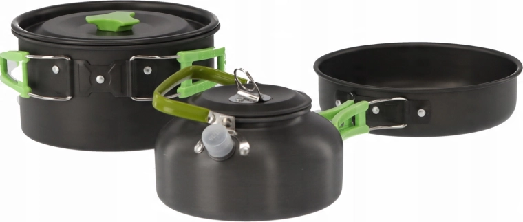 Kompakten komplet za kuhanje v naravi