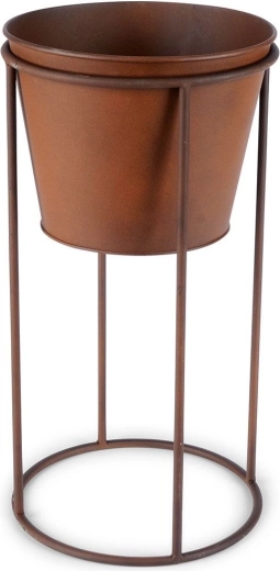 Odporna kovinska izvedba v zarjavelem videzu