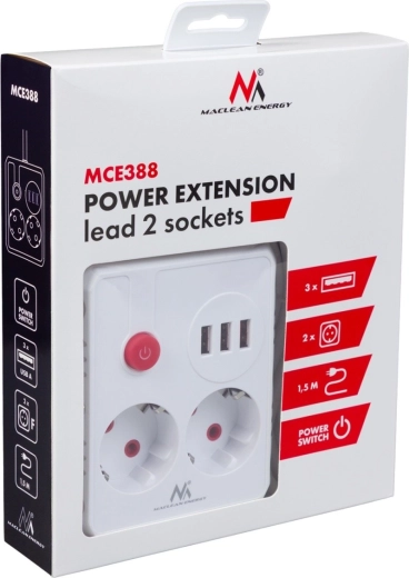 Kompaktna zasnova z 1,5 m kablom