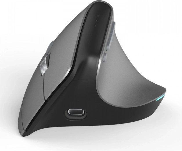 Ergonomic vertical multi-device mouse EWM-700 graphite