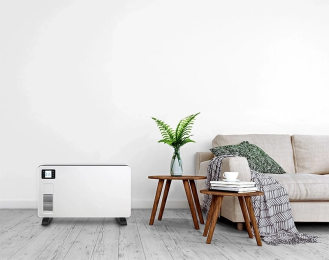 Hitro ogrevanje zaradi moči do 2300 W in ventilatorja