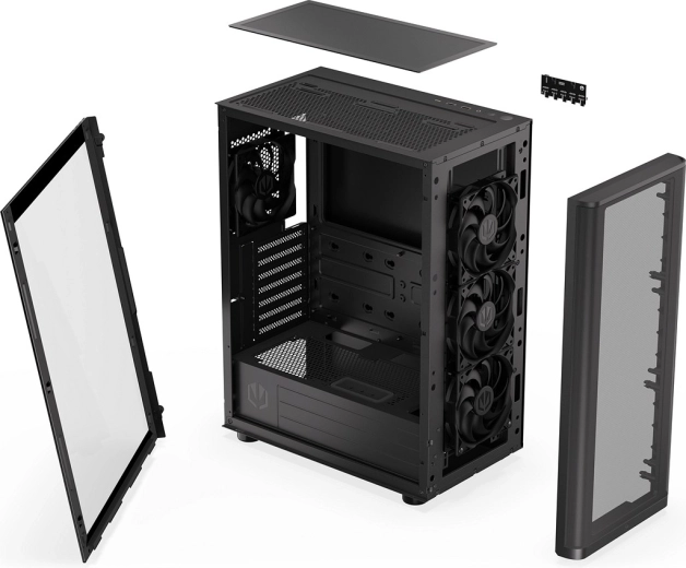 Prednameščeni 4× Stratus 120 PWM + PWM razdelilnik