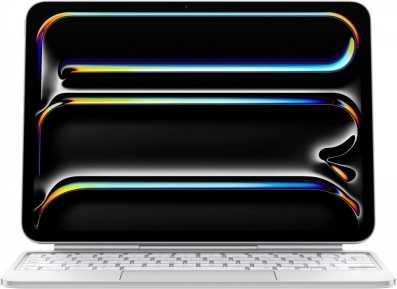 Magic Keyboard za iPad Pro 11" (M4), angleška (ZDA) – bela