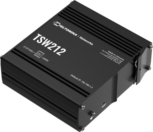 Industrijsko upravljano stikalo TSW212 z 2x SFP in 8x GbE L2/L3