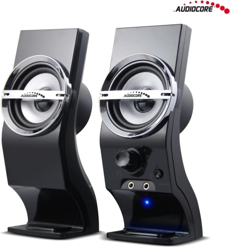 Računalniški zvočniki AUDIOCORE AC805 6 W USB črni