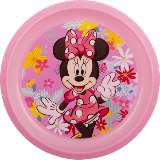 Otroški plitvi krožnik Minnie 22 cm