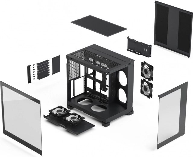 Pripravljena na zmogljivost: GPU do 412 mm in radiator 360 mm