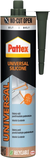 Pattex univerzalni silikon bel 280 ml