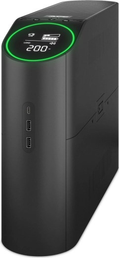 BGM2200B-GR Back-UPS Pro, 2200VA/1320W, stolpni, 230V, 4x Schuko, 2x IEC C13 vtičnici, RGB osvetlitev, čisti sinusni val, črna