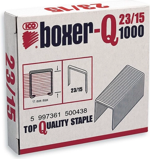 Spone za spenjanje 23/15, pocinkane, 1000 kos