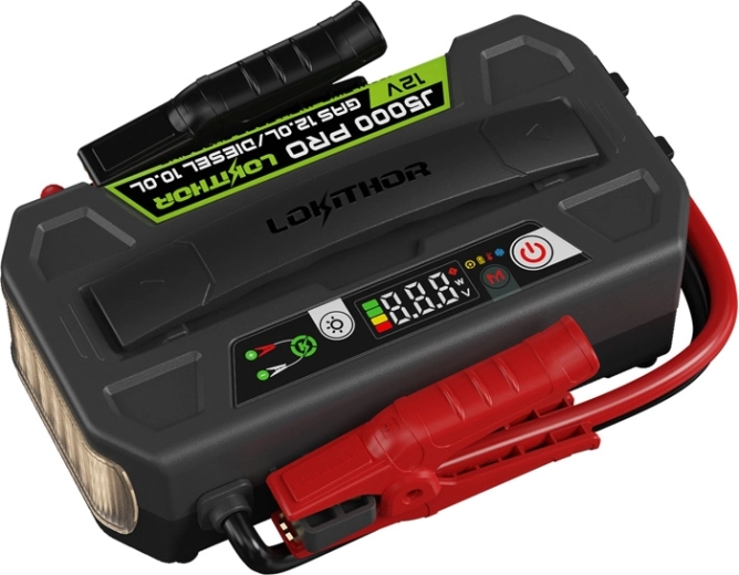 LOKITHOR J5000 Pro zagonski booster 5000 A (LiFePO4, 99,84 Wh)