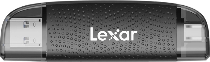 bralnik pomnilniških kartic lexar dual usb-a/usb-c za sd in micro sd