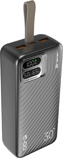 Powerbanka tracer blaze 30000 mah 65 w, črna