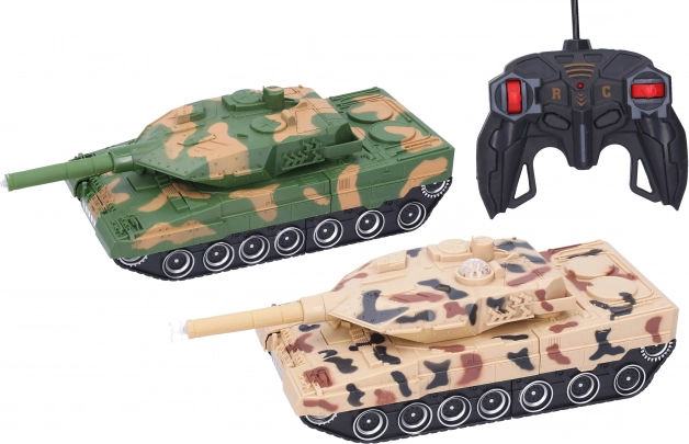 RC car robot tank with effects 28.5 cm