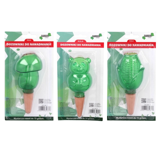 Dekorativni samozalivalni dozirnik vode za rastline – mešanica oblik