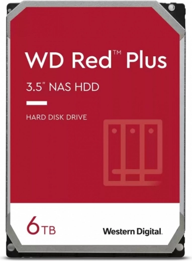 WD Red Plus 6TB Trdi disk 3,5"