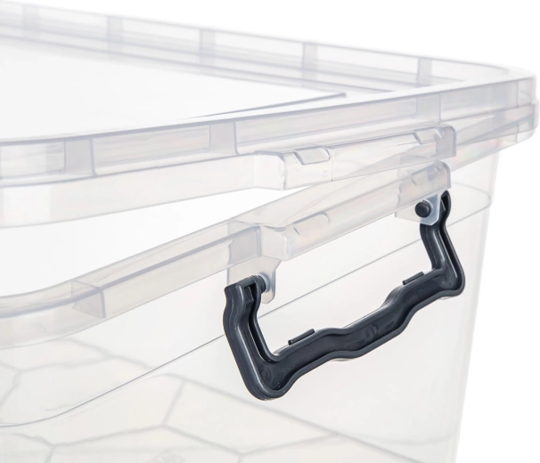 Varno zapiranje s pokrovom na sponke