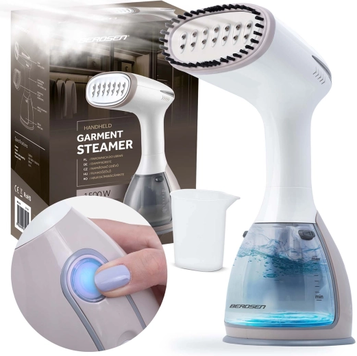 Ročni parni odstranjevalnik muck na oblačilih 1500 W BERDSEN