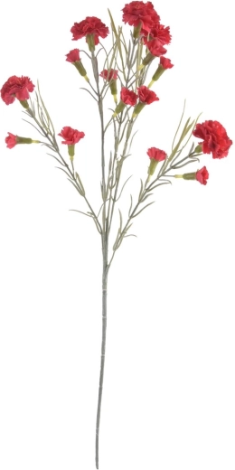 Umetni nagelj rdeč 63 cm