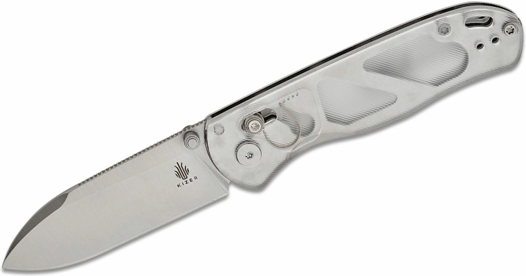 Kizer Drop Bear zložljiv nož 7,6 cm, satin, akril