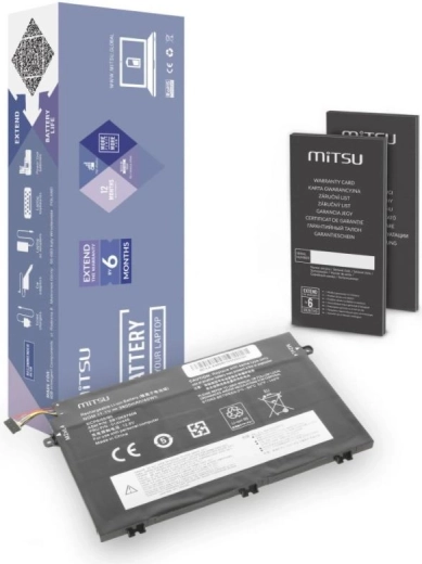 Baterija za Lenovo ThinkPad E480, E580 3600 mAh 11.1V
