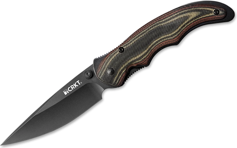 Zložljiv nož CRKT Endorser Black G10 8,1 cm