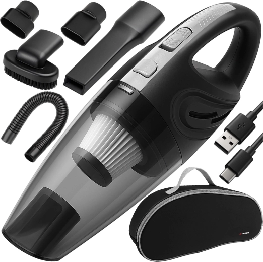 Cordless handheld rechargeable car vacuum cleaner Xtrobb