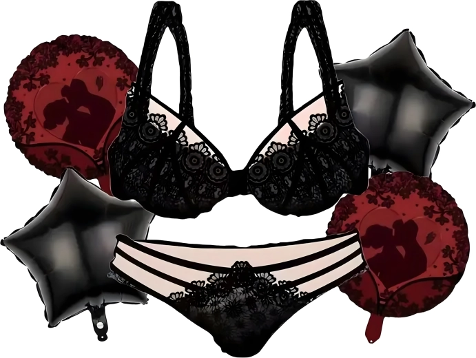 Komplet balonov za fantovščino perilo 6 kosov