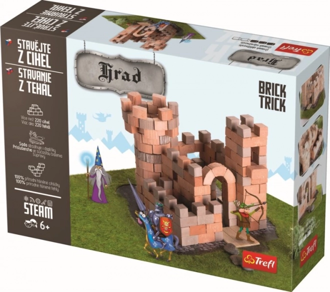 Gradbena sestavljanka iz opek BRICK TRICK – grad