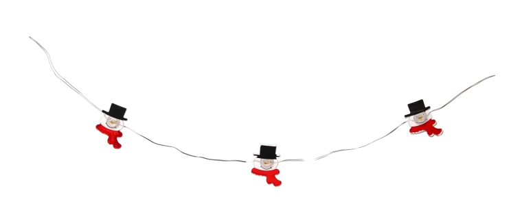 Prisrčni snežaki na vsaki žarnici