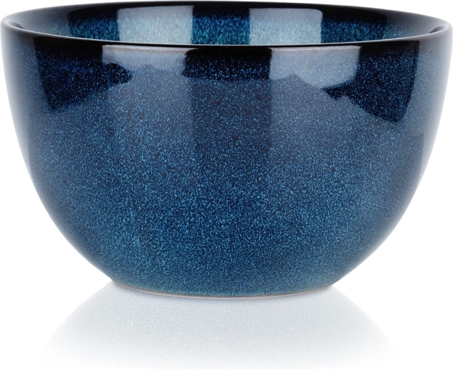 Keramična skodela 14 cm, 700 ml – modra glazura