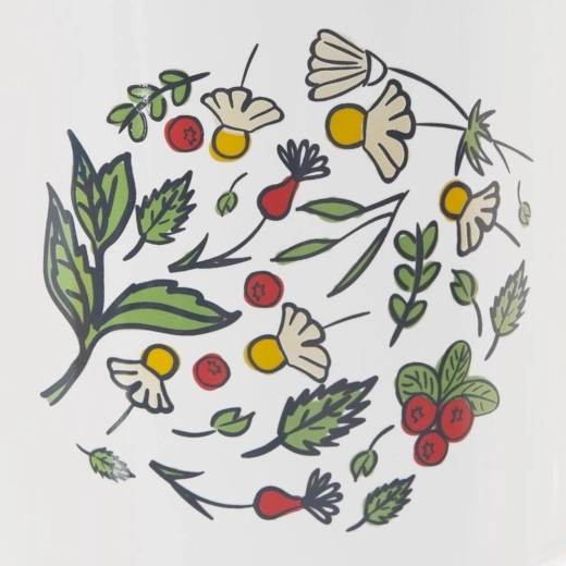 Eleganten rastlinski dekor