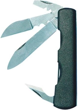 Električarski zložljiv nož s štirimi rezili