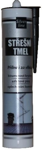 Strešni bitumenski kit Den Braven Silver Line 280 ml črn