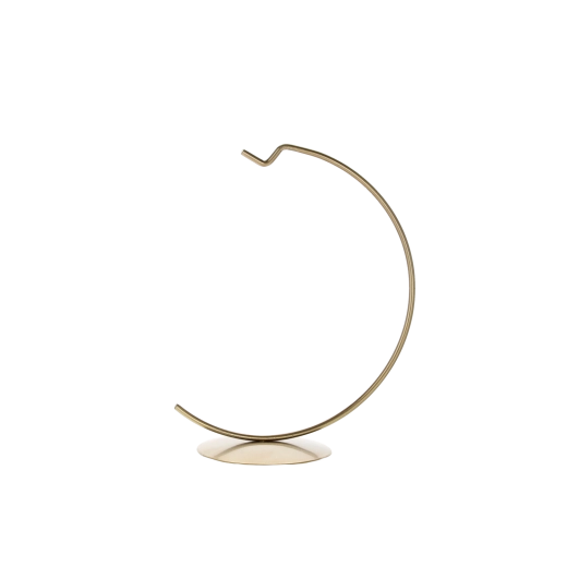 Stojalo za božično okrasje 12 cm – bel kovinski