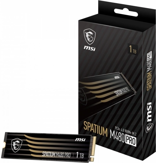 Visokohitrostni SSD disk MSI SPATIUM M480 PRO 1TB