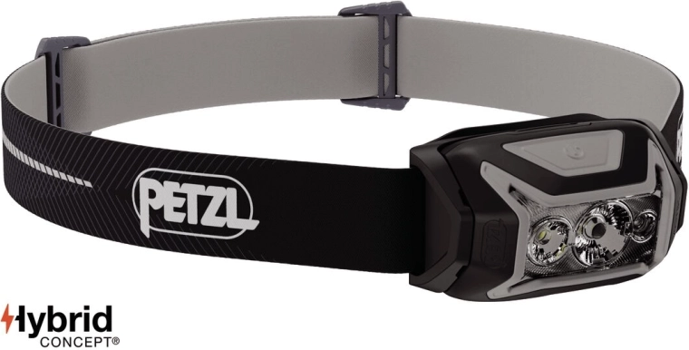 Petzl Actik Core naglavna svetilka – polnilna, črna
