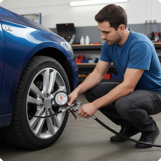 Natančno polnjenje z manometrom