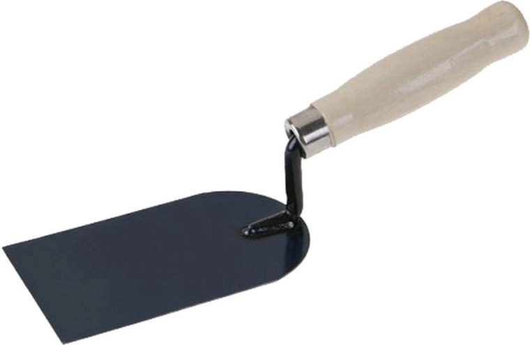 Izravnalna žlica 140 × 80 mm z lesenim ročajem