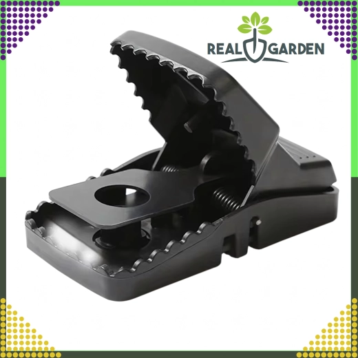 Komplet 4 plastičnih pastí za miši in podgane z giljotinskim mehanizmom