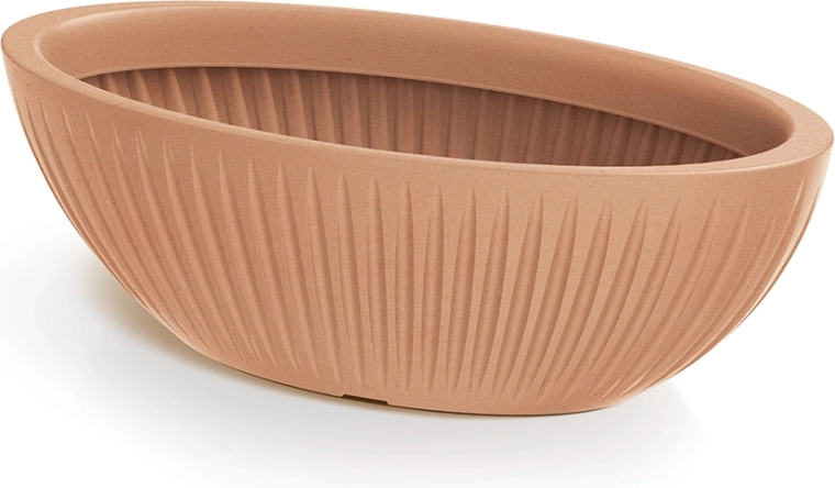 Cvetlični lonček Latia Oval 58 cm terakota