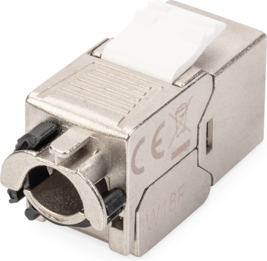 RJ45 connection for Cat 6A network
