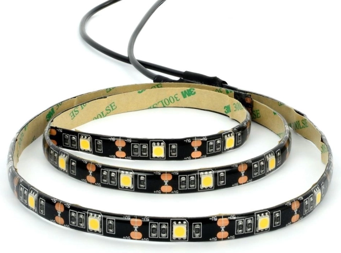 Flexible LED strips with a long service life