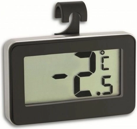 Digitalni termometer za hladilnik TFA, črn